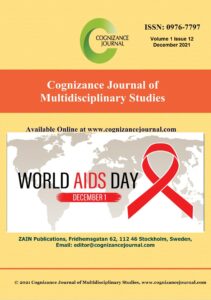 December 2021 Cover - Cognizance Journal of Multidisciplinary Studies
