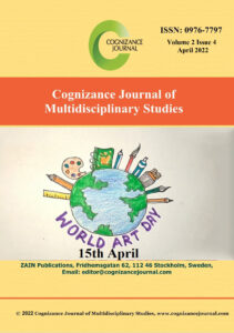 April 2022 Cover - Cognizance Journal of Multidisciplinary Studies
