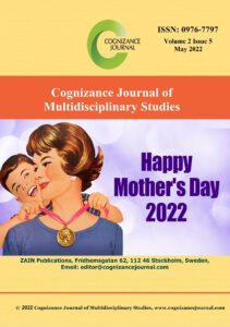 May 2022 Cover - Cognizance Journal of Multidisciplinary Studies